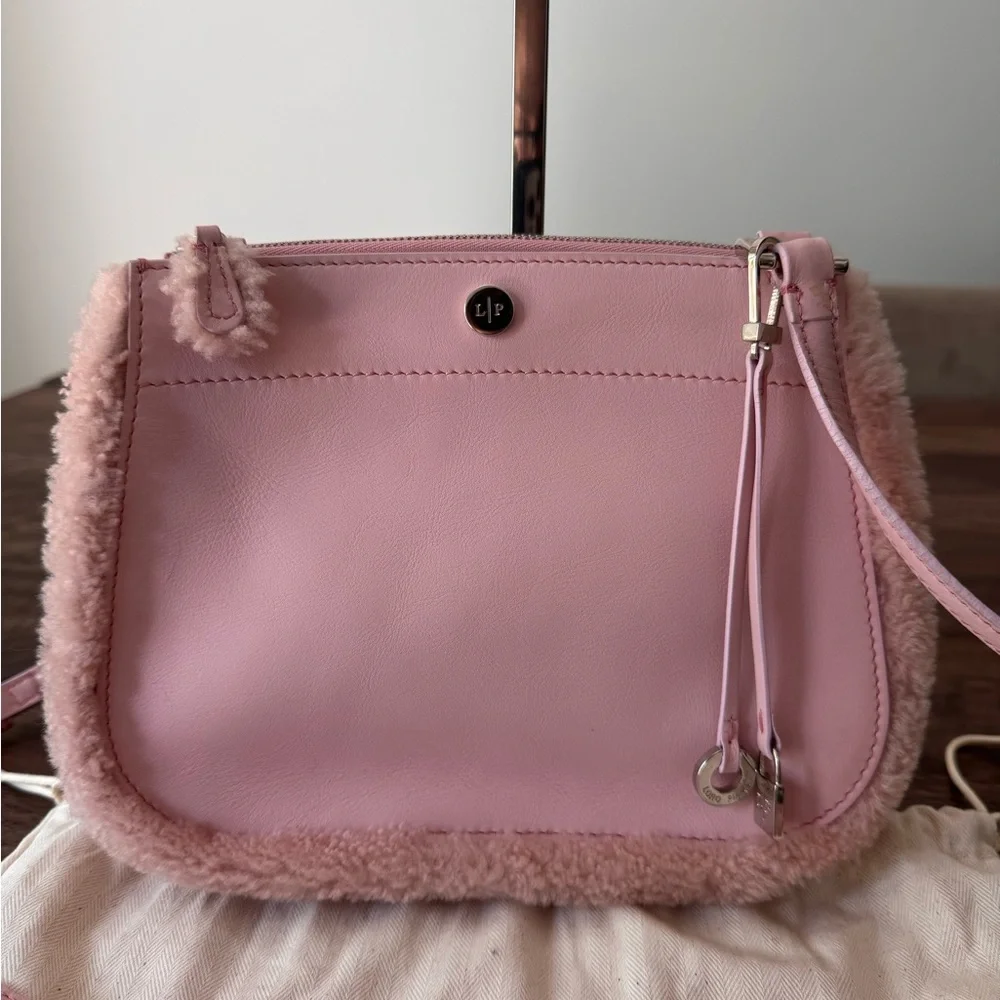 SOLD Loro Piana Shearling Leather Milky Way Bag - Picture 2 of 14